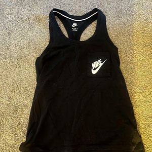Womens Black Nike Tank Top